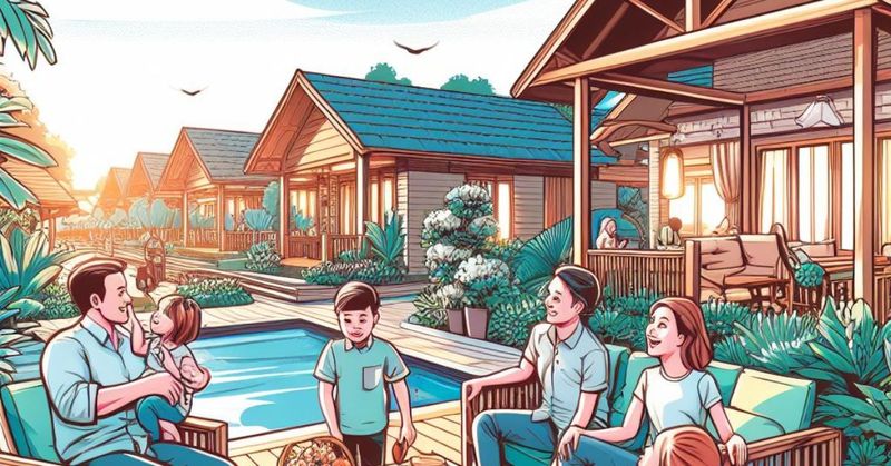 Villa untuk Acara Keluarga di Lembang Bandung