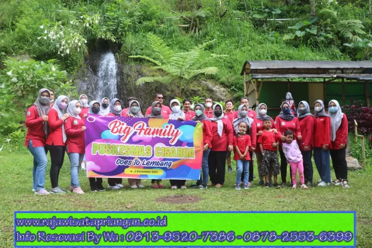 Acara Team Building Di Villa Sky View 8 Kamar Private Pool Dari Puskesmas Cisarua Sumedang