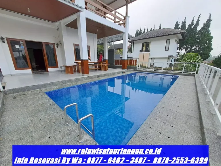 Villa Adela 3 Kamar Private Pool — Villa Keluarga di Lembang dengan Kolam Renang Pribadi
